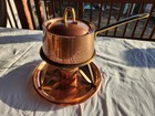 Vintage Revere 1801 Fondue Set With 4 Serving Small Serving Plates