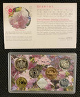 2024 Cherry Blossom Japan Mint 6 Coin Set   1 Silver Medal In Mint Display Case