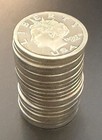 Set Of 2 Coins  Two Troy Oz 2005 Norfed  20 1 Oz 999 Fine Silver Vintage Rounds 