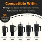 12  Replacement Straws For Stanley 40oz   30oz Tumblers   Fits Reduce 50 Oz     