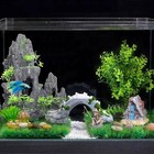 Aquarium Decoration Extra Large And Tall For Fish Tank Rock Thematic Ornaments A