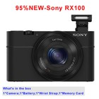 95 new-sony Rx100 20 2 Mp 3 6 X Compact Digital Camera W charger   Card battery