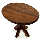 1 12 Artisan Wooden Bar Table Dollhouse Miniature Furniture Signed Harry Zuber