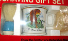 Nip Vintage Marvy Shaving Gift Set brush-soap-mug  a Close Shave  usa
