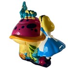 Disney Alice In Wonderland Ceramic Cookie Jar By Treasure Craft
