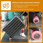 9pack Luggage Suitcase Wheels Cover Carry On Luggage Wheels Cover For Orange