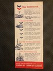 Seattle World s Fair 1962 Chevron Standard Oil Map Of Fairgrounds Petroliana
