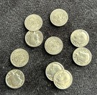 10x Mini Kennedy Half Dollar Coins For Magic