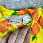 Hanna Andersson Yellow Citrus Orange Long Sleeve Rash Guard One Piece Swim Suit