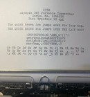 1958 Olympia Sm3 Typewriter Pica Font  Excellent Condition  New Platen 
