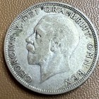 Vintage 1933 George V Silver 1 Florin 2 Two Shillings Coin Great Britain  M276