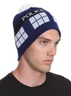 New Dr Doctor Who Tardis Hat Beanie - Official Bbc Licensed By Elope