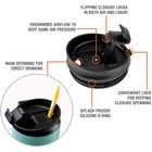 Haushof 24oz Travel Mug Stainless Steel Double Wall Vacuum Insulated Tumbler Cup