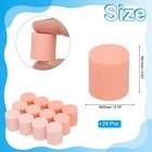 Pencil Erasers 24 Pcs Rubber Colorful Gradient Round Mini Cute Erasers For Of   