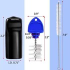 Draft Beer Tap Plugs Brush Beer Faucet Cap  12pcs Keg Tap Plug   6pcs Beer Tap C
