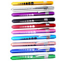New 10 Pcs Medical Diagnostic Penlight Reusable Aluminum Led Pocket Pupil Gauge