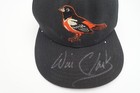 Will Clark Game Worn Autographed Orioles Cap C  Orioles Letter Of Authenticity 