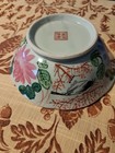 Fine Hand Painted Famille Rose Qing Dynasty Mark Porcelain 7  Rice Bowl