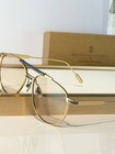 Brunello Cucinelli X Oliver Peoples Gold Aviator Eyeglasses Frame Luxury Designe