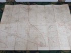 Ww1  enemy Organisation  Trench Map Featuring Le Cateau  Solesmes Etc  1918 