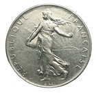 1978 France 1 Franc Semeuse Nickel Coin Km925 1 O239