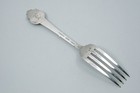 Medallion By Gorham Sterling Silver 7 1 2  Dinner Fork s   53g Monogrammed  e 