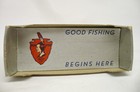 Vintage Fishing Lure Box Only For Paw Paw 1001 Yellow Perch Pikie Fluted Head