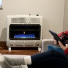 30k Btu Vent-free Blue Flame Propane Heater     Efficient   Compact Heat