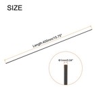 10pcs Carbon Fiber Rod 1mm X 400mm For Rc Plane Kite Wing Tube Quadcopter Arm