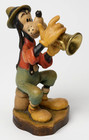 Vintage 1987 Anri Walt Disney Goofy 4    Collectible Wood Carving  1117 Italy