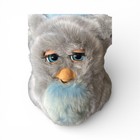Furby 2005 Grey   White With Blue Eyes Sings   Works Great