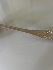 Vtg Holmes   Edwards Xiv Large Silverplate Punch Soup Ladle 12  Gold Washed