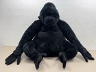 Rare Huge Melissa   Doug Realistic Gorilla Plush Stuffed Animal Life Like       