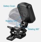 Clip-on Lcd Digital Tuner For Guitar  Bass  Violin  Ukulele  Chromatic At-01a