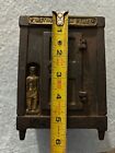 Cast Iron Metropolitan Bank Safe Antique With Guard And Door