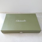 Christofle Perles 30pcs Silverplate Standard Knife Fork Spoon Brand New With Box