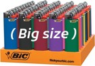 Bic Maxi Pocket Lighters  Fashion Assorted Colors  50-count Tray 