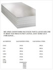  090  Aluminum Stock Sheet 24  X 48   sellers Special  Best Price On Ebay