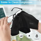 6pcs Large Eyeglass Cleaning Cloths  12 X12 Inches Glasses Cleaner