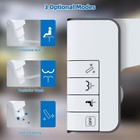Bidet Fresh Water Dual Spray Kit Non Electric Toilet Seat Attachment Cold Wash