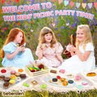 Wooden Tea Set Play Food Dessert Toys For Kids Pretend Kitchen Play
