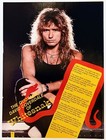 Whitesnake orig 1989 Poster full Page Magazine Pinup Clipping david Coverdale