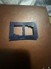 Vintage Art Deco Bakelite Double Slide Belt Buckle With Geometric Detail