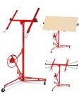 11ft Drywall Panel Hoist Drywall Lift Rolling Panel Hoist Jack Lifter Adjustable