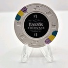 Harrah s Casino Cherokee North Carolina 2012  1 Casino Chip