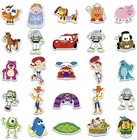 50 Pcs Disney Pixar Sticker Set  High Quality Cars And Toy Story Stickers