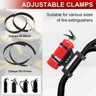 Quick Release Fire Extinguisher Mount Bracket Holder Aluminum Utv Roll Bar Mount
