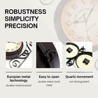  Vintage Double Sided Wall Clock Vintage Industrial Wall Clock For Outdoor  