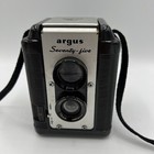 Vintage 1953 Argus Seventy-five Twin Lens Camera Tlr 75mm Made In Usa Not Tested