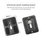 Linkogear Pu50 Quick Release Plate Camera Mount Aluminum Tripod Adapter